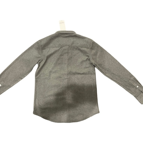 SOVEREIGN CODE HEATHER GREY MERCURY KNIT SHIRT - Picture 6 of 6